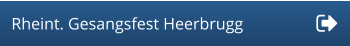Rheint. Gesangsfest Heerbrugg